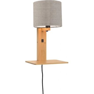 GOOD&MOJO Lampada da Parete Andes in Bambù - Luce Eco-Contemporanea GOOD&MOJO Lampada da Parete Andes in Bambù - Luce Eco-Contemporanea