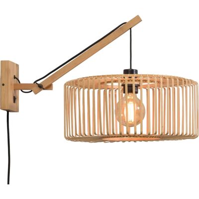 Good&mojo Bromo Wandleuchte - Natur Bamboo, Ø 40cm Good&mojo Bromo Wandleuchte - Natur Bamboo, Ø 40cm