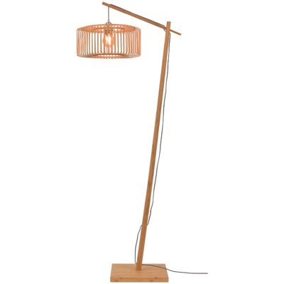 Good&mojo Bambus Stehlampe - 176cm, Beige, Ø40cm - Stehlampe Good&mojo Bambus Stehlampe - 176cm, Beige, Ø40cm - Stehlampe