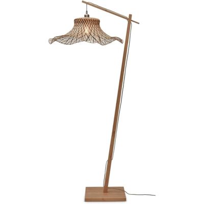 Lampadaire Ibiza en bambou Good & Mojo - Naturel/Noir - 83x65x176cm - Publicité Lampadaire Ibiza en bambou Good & Mojo - Naturel/Noir - 83x65x176cm - Publicité