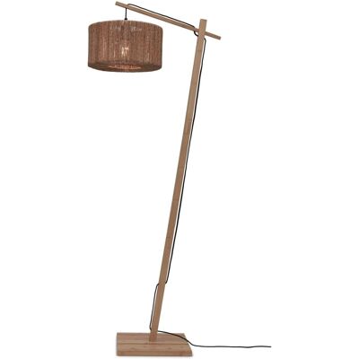 Lampe sur pied en bambou Good & Mojo - Naturel, Jute, 150x30cm - Décoration intérieure - Publicité Lampe sur pied en bambou Good & Mojo - Naturel, Jute, 150x30cm - Décoration intérieure - Publicité