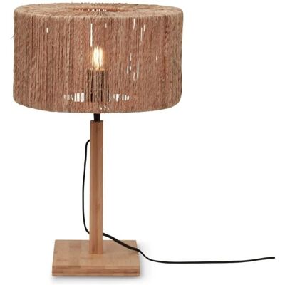 Good & Mojo Iguazu Bambus Jute Bordslampa - Miljövänlig inredning Good & Mojo Iguazu Bambus Jute Bordslampa - Miljövänlig inredning