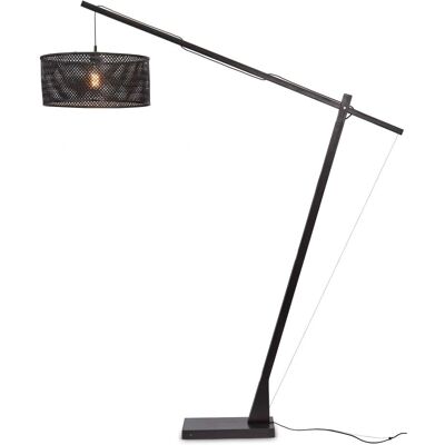 Lampe sur pied en bambou Good & Mojo - Réglable, écologique, élégant - Publicité Lampe sur pied en bambou Good & Mojo - Réglable, écologique, élégant - Publicité