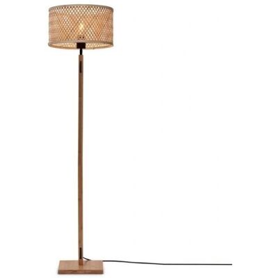 Good & Mojo Bambus Stehlampe Java - Natürliches Finish - Lampadaire Good & Mojo Bambus Stehlampe Java - Natürliches Finish - Lampadaire