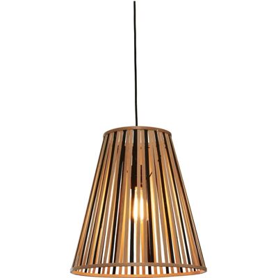 Lampe suspendue en bambou GOOD&MOJO Merapi - Hauteur réglable - 40x42cm - Publicité Lampe suspendue en bambou GOOD&MOJO Merapi - Hauteur réglable - 40x42cm - Publicité
