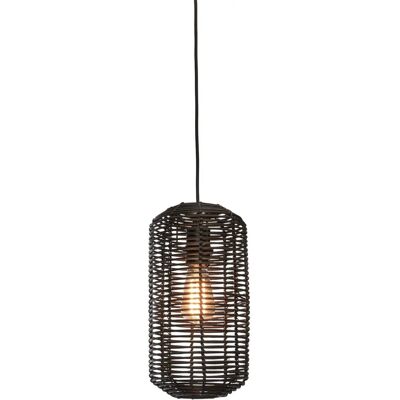 Good&mojo Tanami - Rattan-Hängeleuchte - Schwarz Good&mojo Tanami - Rattan-Hängeleuchte - Schwarz