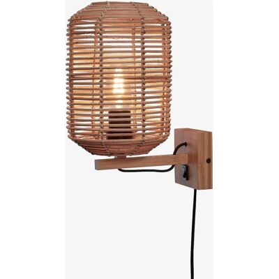Good&Mojo Tanami Bambus Vägglampa - Naturlig Good&Mojo Tanami Bambus Vägglampa - Naturlig