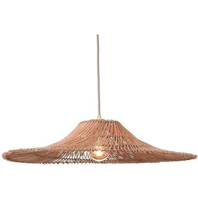 Suspension en rotin beige Good & Mojo - Luminaire suspendu - Publicité Suspension en rotin beige Good & Mojo - Luminaire suspendu - Publicité