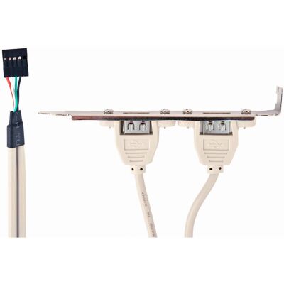 Gembird CCUSBRECEPTACLE USB 2.0 Schnittstellenkarte - Plug and Play - RoHS Gembird CCUSBRECEPTACLE USB 2.0 Schnittstellenkarte - Plug and Play - RoHS