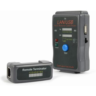 Cablexpert NCT-2 Netzwerkkabel-Tester - Kabeltester Cablexpert NCT-2 Netzwerkkabel-Tester - Kabeltester