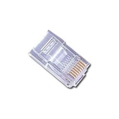 Gembird PLUG3UP6/5 RJ-45 Doorzichtig - draadconnector Gembird PLUG3UP6/5 RJ-45 Doorzichtig - draadconnector