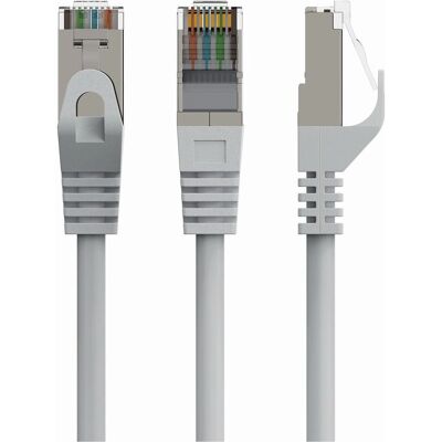 Câble réseau Gembird PP6-1M Gris Cat6 - Publicité Câble réseau Gembird PP6-1M Gris Cat6 - Publicité