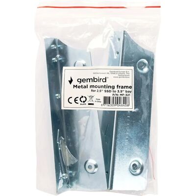 Support universel pour disques durs Gembird MF-321 - Pièce pour boîtier d'ordinateur Support universel pour disques durs Gembird MF-321 - Pièce pour boîtier d'ordinateur