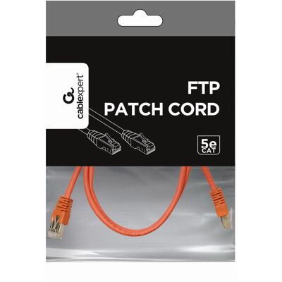 Gembird Modèle PP22-2M/R Câble réseau FTP Cat5e blindé 2m Rouge - Publicité Gembird Modèle PP22-2M/R Câble réseau FTP Cat5e blindé 2m Rouge - Publicité