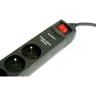 Gembird SPF5-C-5 Přepěťová ochrana - 5 zásuvek, 1,5 m kabel Gembird SPF5-C-5 Přepěťová ochrana - 5 zásuvek, 1,5 m kabel