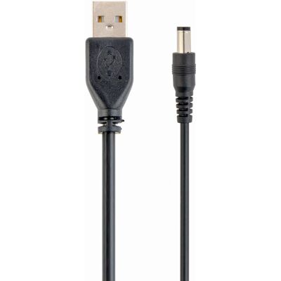 Gembird Cablexpert - Cablu USB/Alimentare - USB (doar alimentare) către priza DC 3,5x1,0 mm - 1.8m - Negru Gembird Cablexpert - Cablu USB/Alimentare - USB (doar alimentare) către priza DC 3,5x1,0 mm - 1.8m - Negru