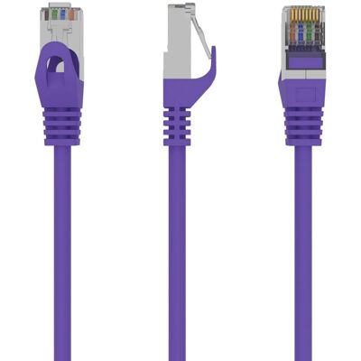 Gembird Modell PP6 0,5m Lila Abschirmter Cat6 Netzwerkkabel Gembird Modell PP6 0,5m Lila Abschirmter Cat6 Netzwerkkabel