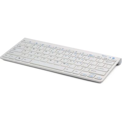 Gembird KB-BT-001 Tastiera Bluetooth QWERTZ Tedesca Bianca - Tastiera Gembird KB-BT-001 Tastiera Bluetooth QWERTZ Tedesca Bianca - Tastiera