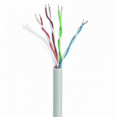 Kabel sieciowy Gembird Cat5e UTP 100m - U/UTP - Szary Kabel sieciowy Gembird Cat5e UTP 100m - U/UTP - Szary