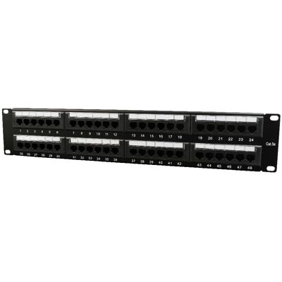 Gembird Npp-C624-002 - Panneau de raccordement - 24 Ports - Blindé - 19" - Noir - Publicité Gembird Npp-C624-002 - Panneau de raccordement - 24 Ports - Blindé - 19" - Noir - Publicité
