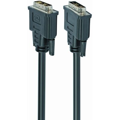 Gembird Cavo DVI 1,8m Single-Link Molded Nero Gembird Cavo DVI 1,8m Single-Link Molded Nero