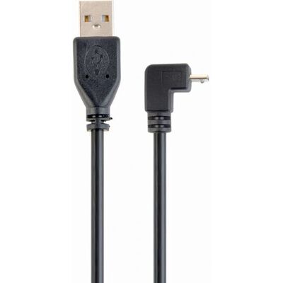 Gembird Gembird MicroUSB-B do USB-A 1,8m Kabel - Czarny Gembird Gembird MicroUSB-B do USB-A 1,8m Kabel - Czarny