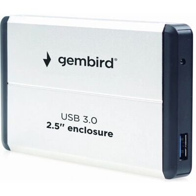 Gembird EE2-U3S-2-S Speichergehäuse - Schwarz 2,5" Gembird EE2-U3S-2-S Speichergehäuse - Schwarz 2,5"