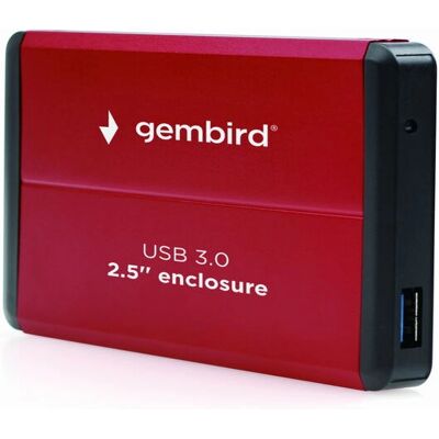Gembird EE2-U3S-2-R Θήκη HDD - Κόκκινο 2,5" USB 3.0 Gembird EE2-U3S-2-R Θήκη HDD - Κόκκινο 2,5" USB 3.0