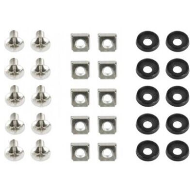 Gembird 19A-FSET-01 Accessoire de rack - Kit de montage 19 pouces - Publicité Gembird 19A-FSET-01 Accessoire de rack - Kit de montage 19 pouces - Publicité