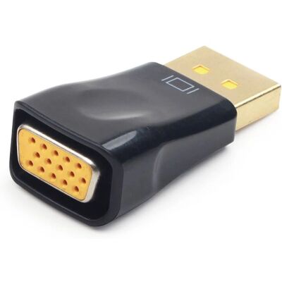 Gembird A-DPM-VGAF-01 DisplayPort VGA Adapter - Kabelgenderwandler Gembird A-DPM-VGAF-01 DisplayPort VGA Adapter - Kabelgenderwandler