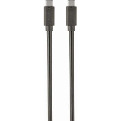 Câble USB-C Gembird 1m - USB 3.2 Gen 1 - Noir - Publicité Câble USB-C Gembird 1m - USB 3.2 Gen 1 - Noir - Publicité