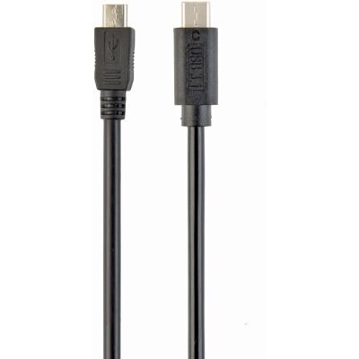 Gembird USB Kabel Micro-USB B zu USB-C 1,8 m Schwarz Gembird USB Kabel Micro-USB B zu USB-C 1,8 m Schwarz
