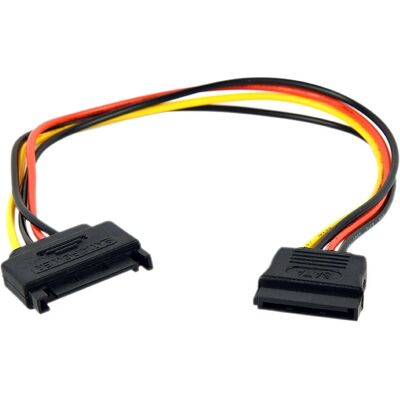 Cavo di prolunga alimentazione SATA Gembird CC-SATAMF-01 - 0,3 m Cavo di prolunga alimentazione SATA Gembird CC-SATAMF-01 - 0,3 m