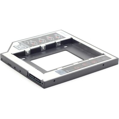 Adattatore SATA Gembird MF-95-02 - Supporta unità da 2,5" in alloggiamenti da 5,25" Adattatore SATA Gembird MF-95-02 - Supporta unità da 2,5" in alloggiamenti da 5,25"