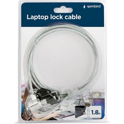 lacat de cablu Gembird LK-K-01 - Cablu de securitate lacat de cablu Gembird LK-K-01 - Cablu de securitate