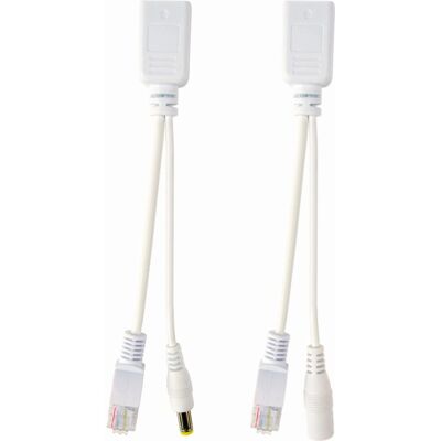 Gembird PP12-POE-0.15M-W Adattatore PoE Bianco - Tipo di Rete Gembird PP12-POE-0.15M-W Adattatore PoE Bianco - Tipo di Rete