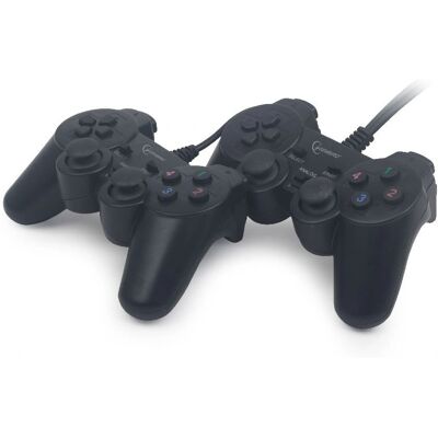 Gembird JPD-UDV2-01 Gaming-Controller - Schwarz - PC Gembird JPD-UDV2-01 Gaming-Controller - Schwarz - PC