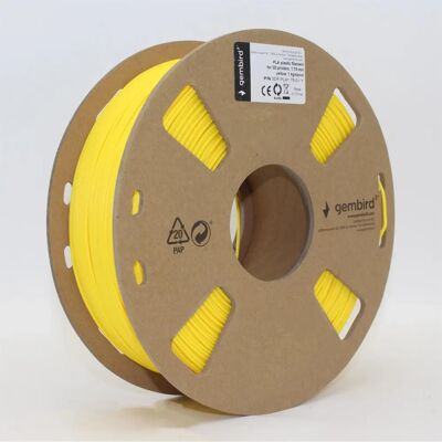 Gembird Modell 3DP-PLA1.75-01-Y Gult 1,4kg - 3D-utskriftsmateriale Gembird Modell 3DP-PLA1.75-01-Y Gult 1,4kg - 3D-utskriftsmateriale