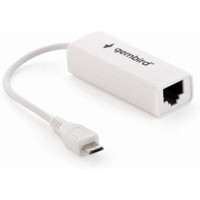 Carte réseau Ethernet Gembird NIC-MU2-01 - Blanc - Publicité Carte réseau Ethernet Gembird NIC-MU2-01 - Blanc - Publicité
