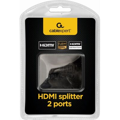 Divisor HDMI Gembird DSP-2PH4-03 - Suporta 2 saídas HDMI Divisor HDMI Gembird DSP-2PH4-03 - Suporta 2 saídas HDMI