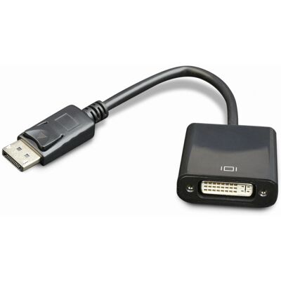 Gembird A-DPM-DVIF-002 DisplayPort zu DVI Adapter - Schwarz Gembird A-DPM-DVIF-002 DisplayPort zu DVI Adapter - Schwarz