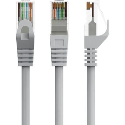Cable de red Gembird PP6U-0.25M - UTP CAT6 Blanco Cable de red Gembird PP6U-0.25M - UTP CAT6 Blanco