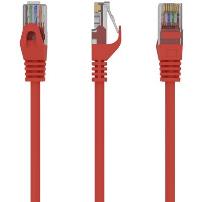 Gembird PP6U-0.25M Czerwony Nieosłonięty Kabel Sieciowy CAT6 Gembird PP6U-0.25M Czerwony Nieosłonięty Kabel Sieciowy CAT6