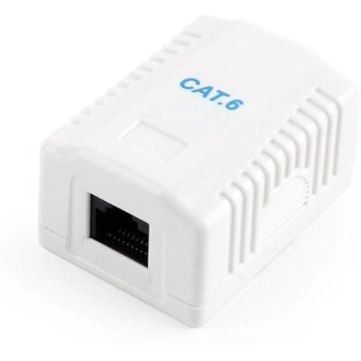 Gembird NCAC-1U6-01 PoE Adapter - CAT6 UTP, 1 x RJ45, Weiß Gembird NCAC-1U6-01 PoE Adapter - CAT6 UTP, 1 x RJ45, Weiß