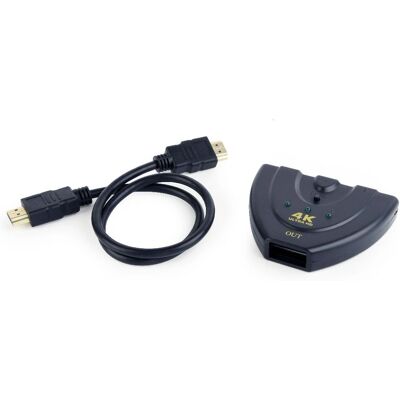 Gembird DSW-HDMI-35 HDMI Elosztó - Fekete Gembird DSW-HDMI-35 HDMI Elosztó - Fekete