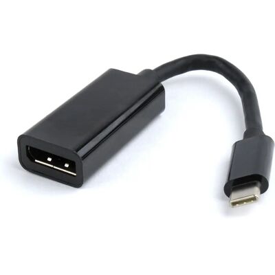 Gembird A-CM-DPF-01 USB C-DisplayPort Adapter - 4K Schwarz Gembird A-CM-DPF-01 USB C-DisplayPort Adapter - 4K Schwarz