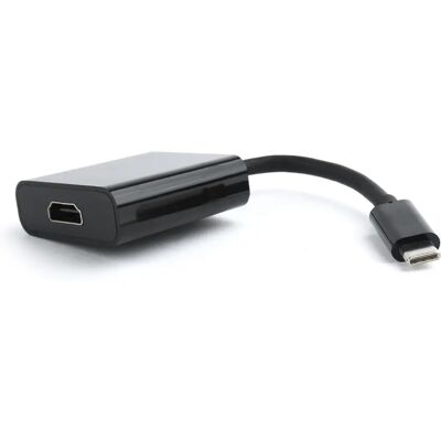 Gembird USB-C-zu-HDMI-Adapter 4K Ultra HD - Schwarz Gembird USB-C-zu-HDMI-Adapter 4K Ultra HD - Schwarz