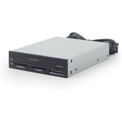 Gembird FDI2-ALLIN1-03 Kartenleser - Unterstützt SATA & USB Gembird FDI2-ALLIN1-03 Kartenleser - Unterstützt SATA & USB