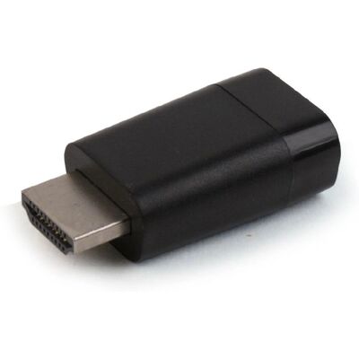 Gembird Modèle AB-HDMI-VGA-001 Adaptateur Câble HDMI à VGA - Noir - Publicité Gembird Modèle AB-HDMI-VGA-001 Adaptateur Câble HDMI à VGA - Noir - Publicité