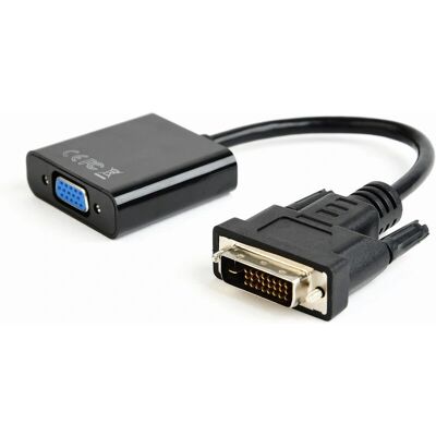 Gembird Cablexpert - Adaptateur vidéo DVI-D à VGA 20 cm Noir Gembird Cablexpert - Adaptateur vidéo DVI-D à VGA 20 cm Noir